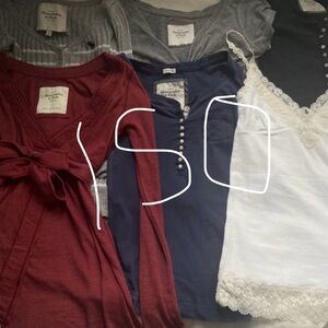 Look at description!!Looking for Abercrombie & Fitch and Hollister tops
